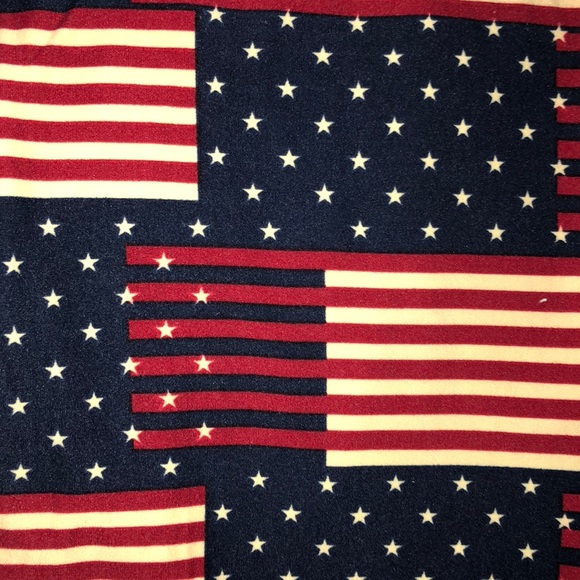 Americana lularoe leggings - Picture 2 of 3